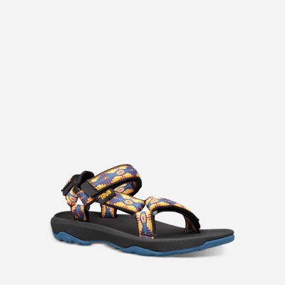 Teva Hurricane XLT 2 - Kids' Teva Hiking Sandals - Black / Multicolor | India (SVUZ36258)